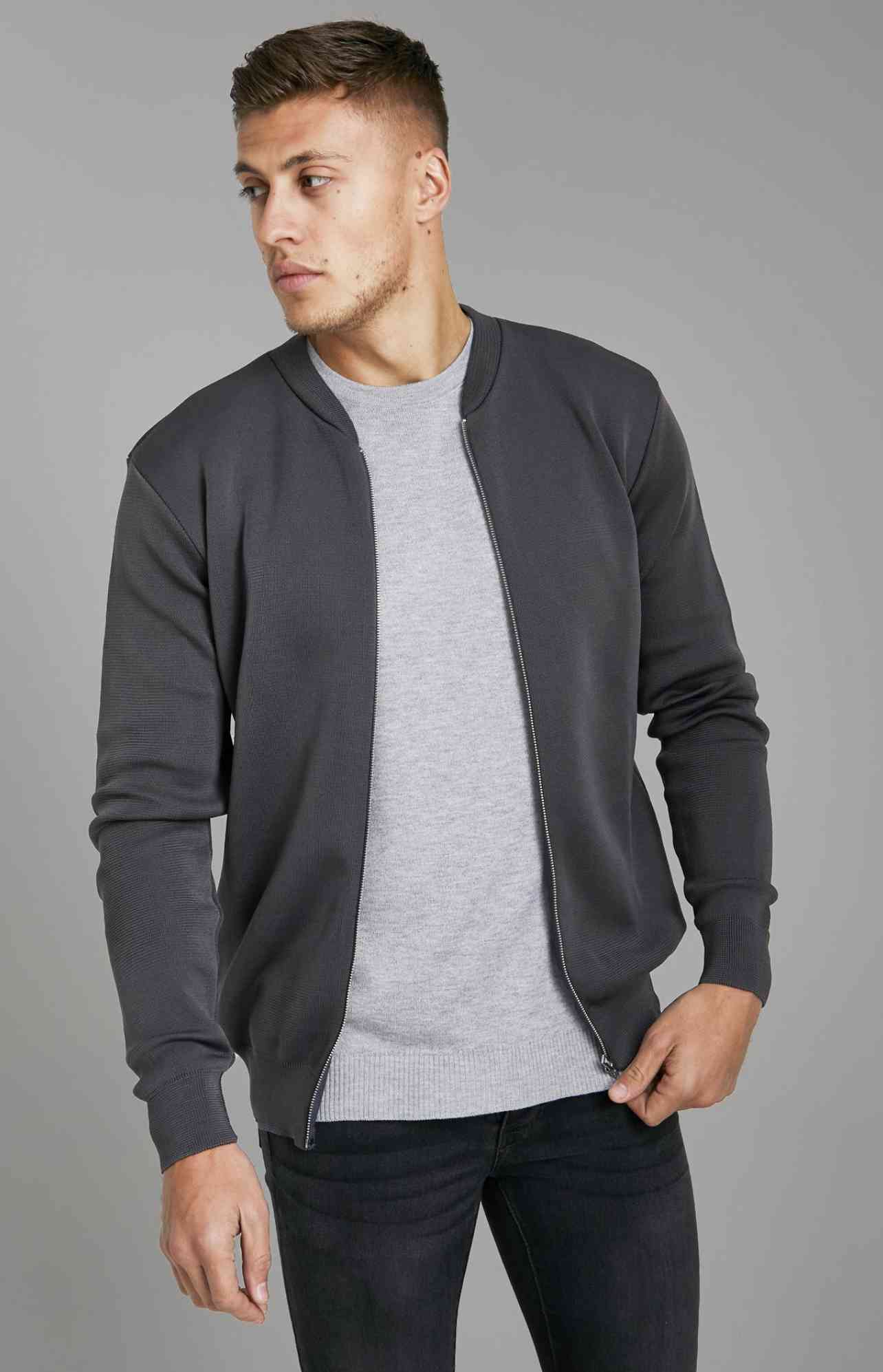 Smart Knitted Bomber